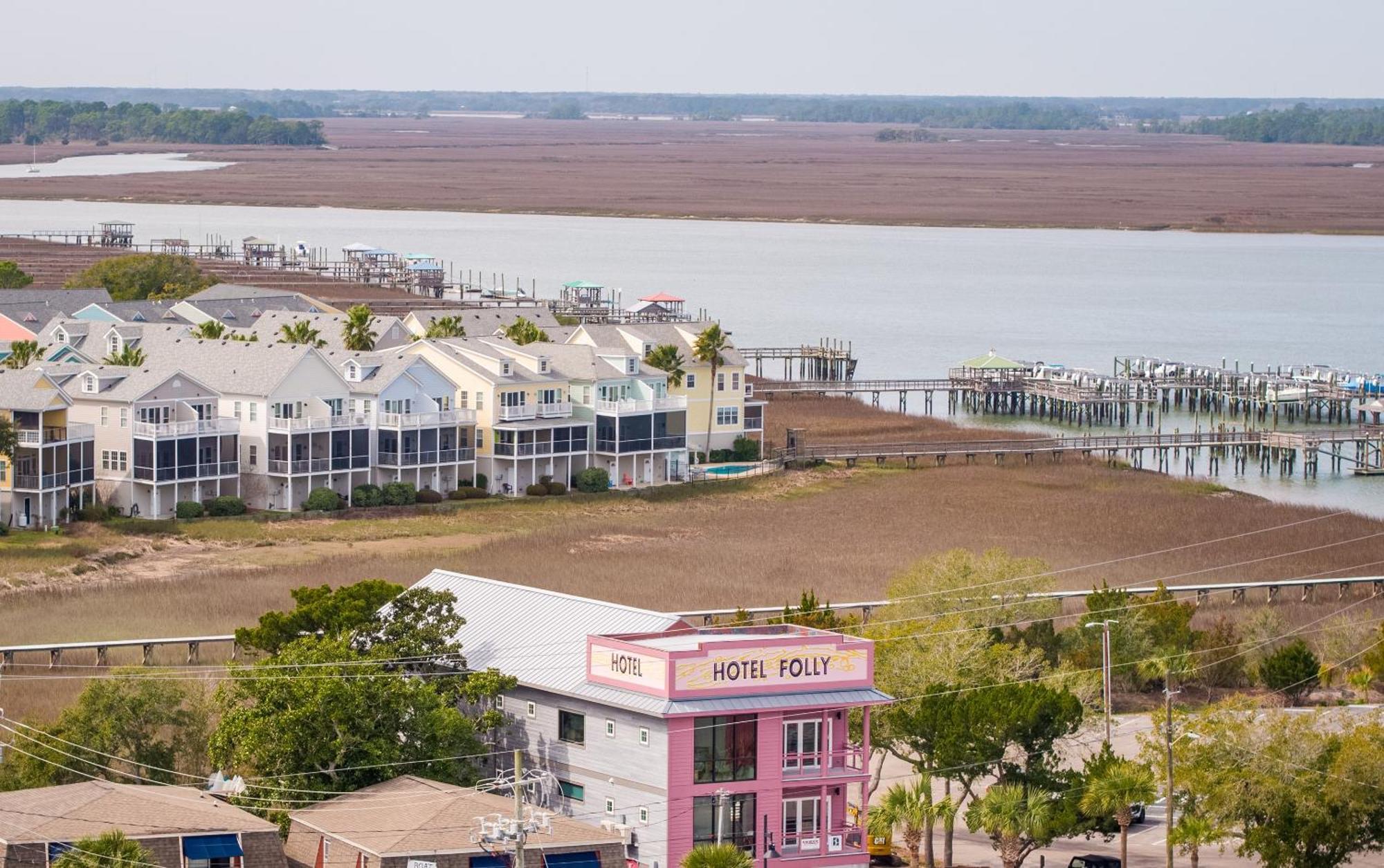 Hotel Folly With Marsh And Sunset Views Folly Beach Kültér fotó